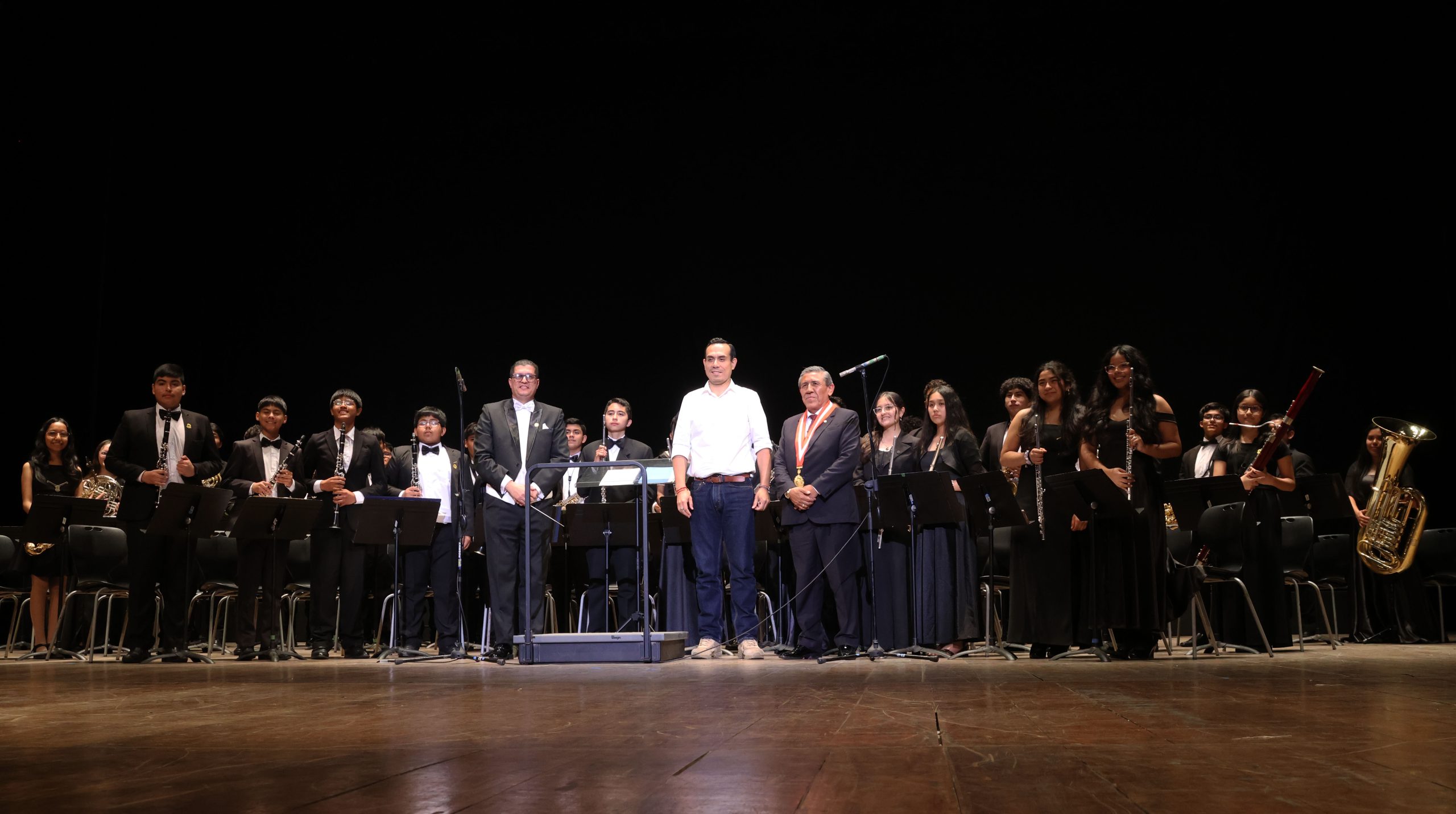 Presidente de la República José Jerí apuesta por la Música