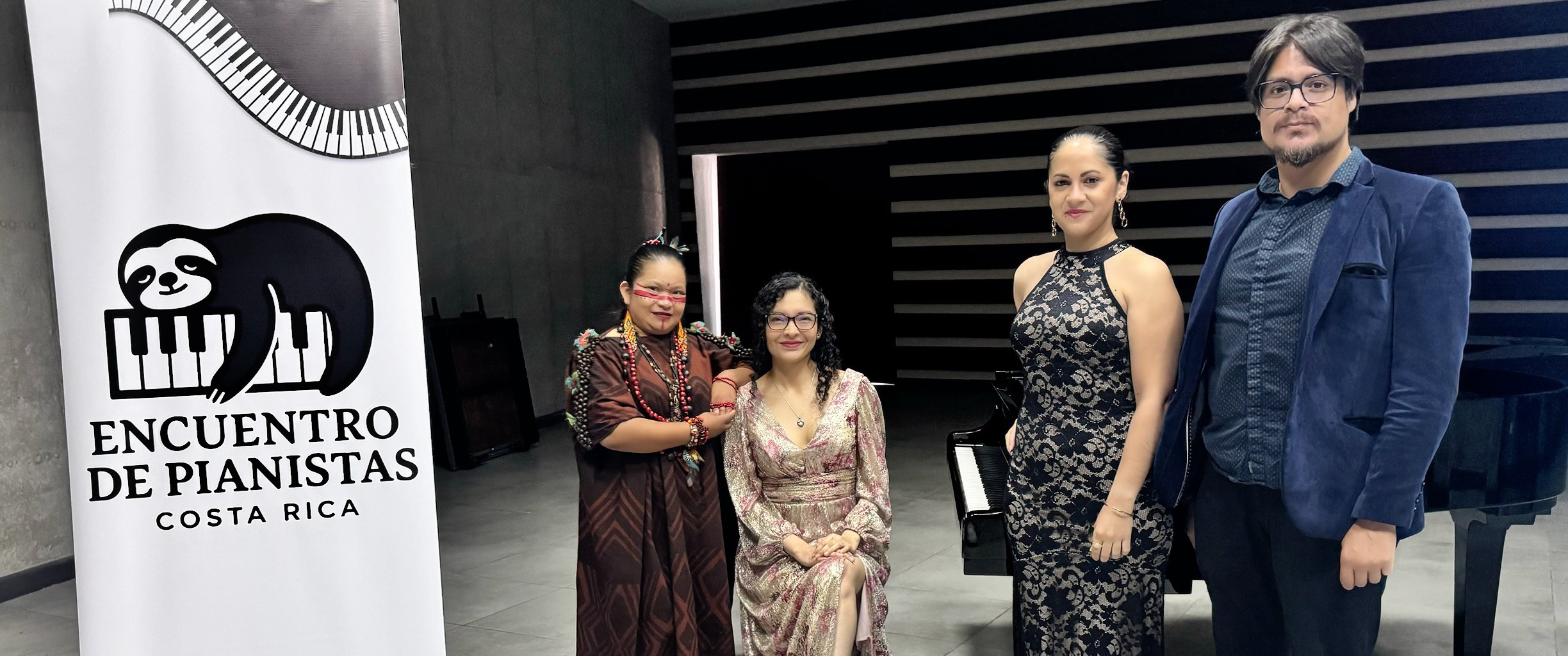 Músicos de nuestra institución dieron concierto con música asháninka en Costa Rica