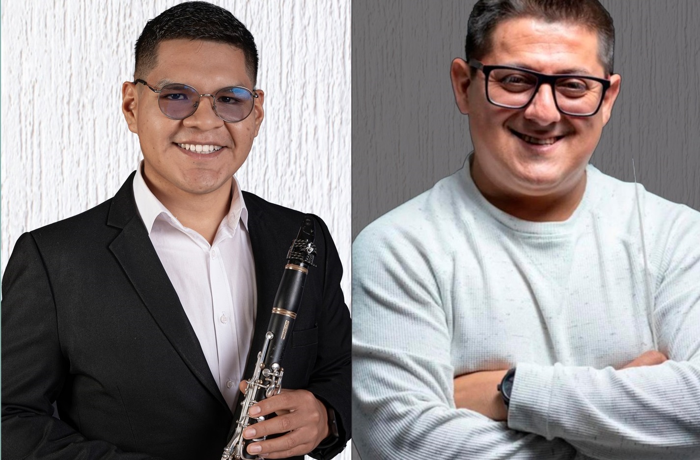 Maestro Luis Vargas y estudiante de Clarinete se presentarán con la Orquesta Sinfónica del Cusco