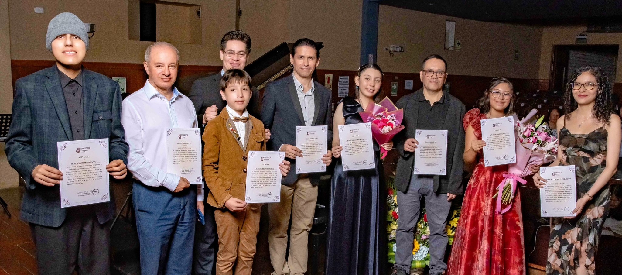 Músicos de la UNM se presentaron en gran concierto del X Concurso Nacional “Pianistas del Futuro” en Trujillo