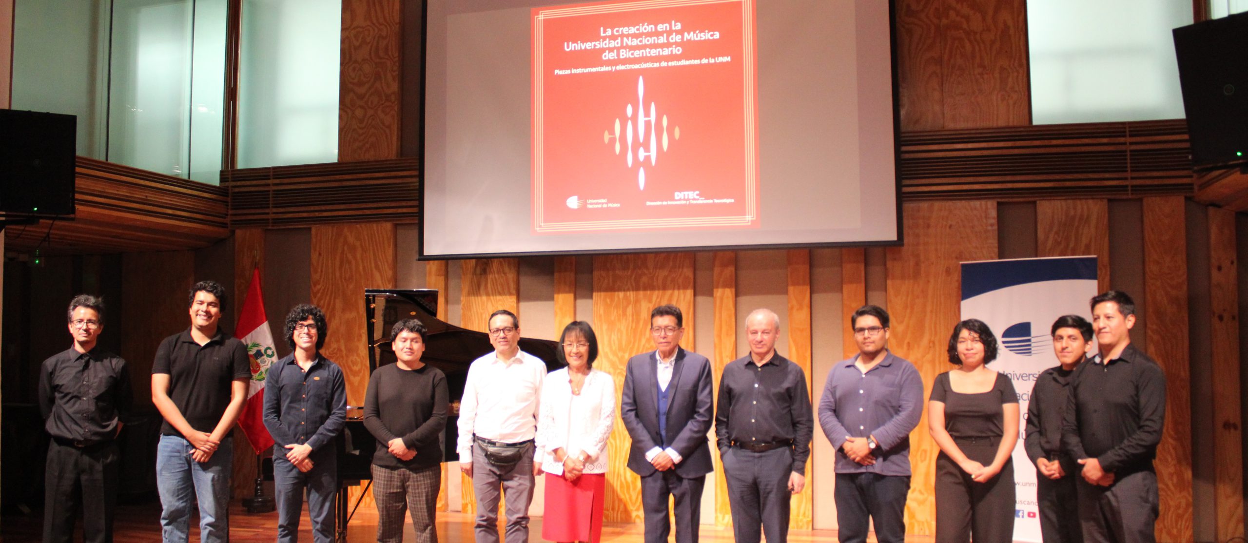 Presentación del disco virtual “La creación en la Universidad Nacional de Música del Bicentenario”